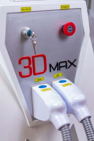 3D max lazer cihazının logosu